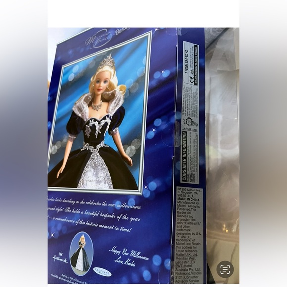 Barbie Millennium Princess Doll - Navy and Silver - Picture 6 of 8